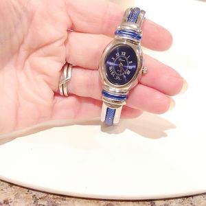 Vintage Parmex blue watch